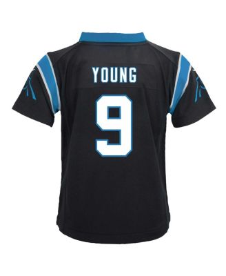 Toddler Bryce Young Black Carolina Panthers Game Jersey