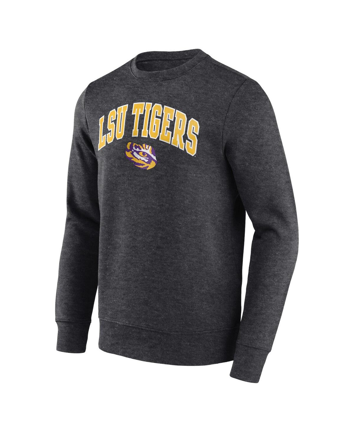 Fanatics Men's Charcoal Lsu Tigers Core Long Sleeve T-shirt In Charcoal