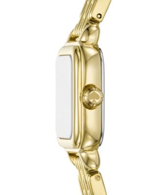 Women's Gracie Square Three-Hand Gold-Tone Stainless Steel Watch, 25mm