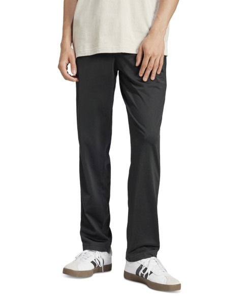 Мужские adidas Men's 3-Stripes Regular Open Hem Track Pants
