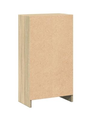 Bookshelf Sonoma Oak 15.7"x9.4"x29.5" Engineered Wood