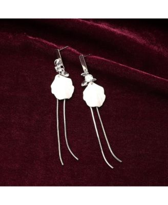 Petal Chain Drop Earrings