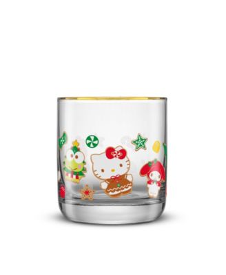 Hello Kitty and Friends Gingerbread Pals Short Glasses, Set of 4