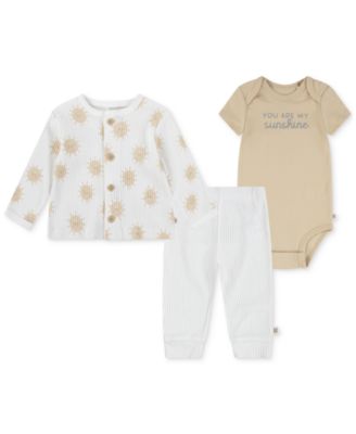 Huggies - Baby Turn Me Around Cotton Jacket, Bodysuit & Pants, 3-Piece Set