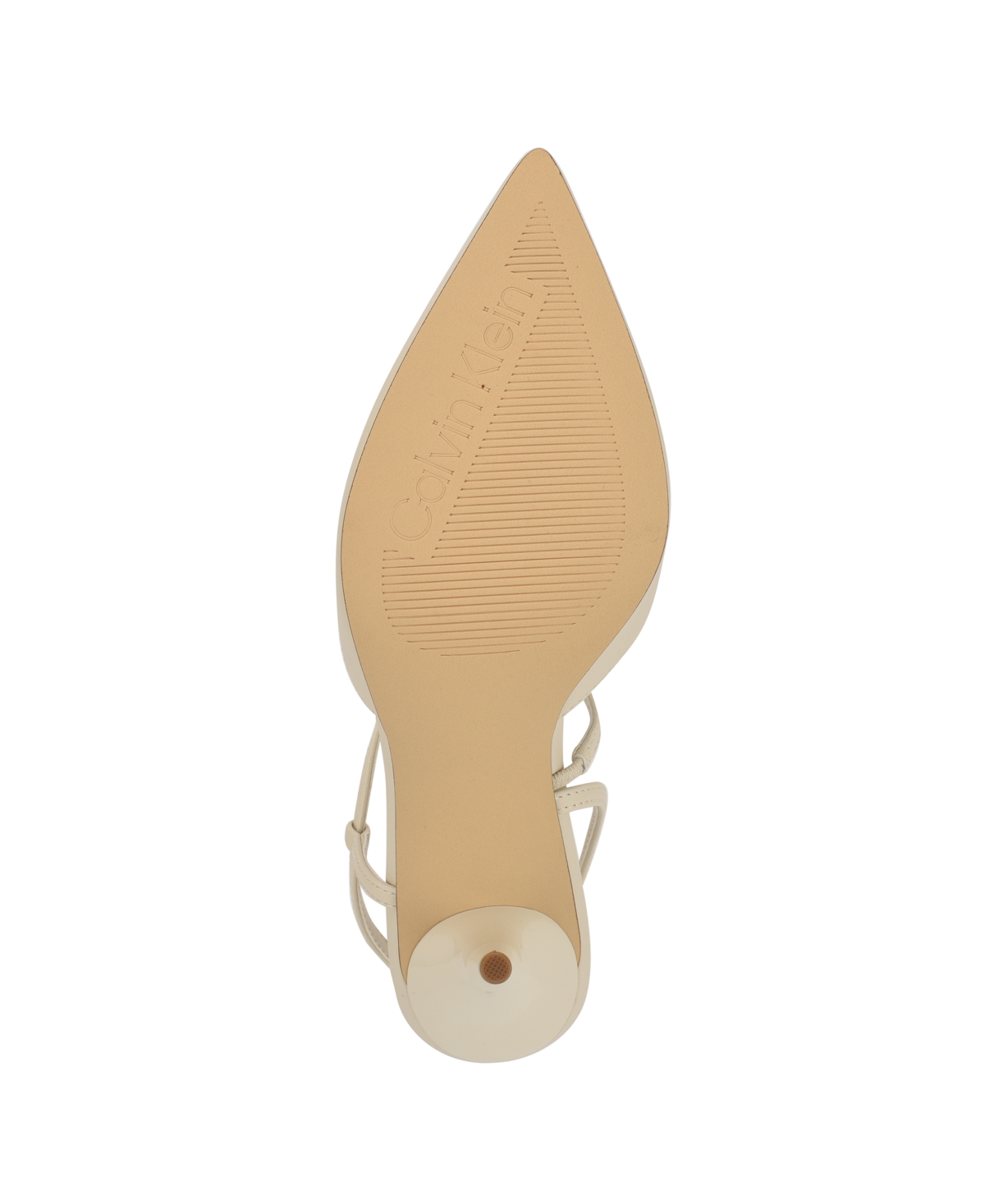 Calvin Klein Women's Cordera Pointy Toe Stiletto Pumps In Ivory
