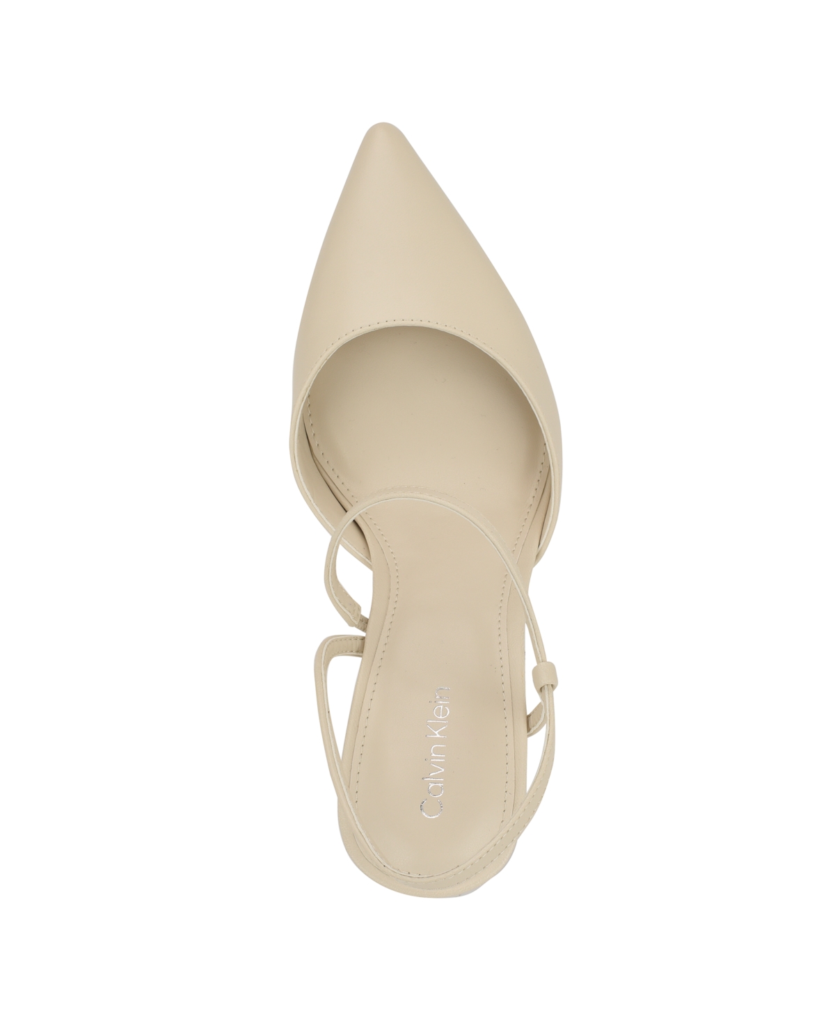 Calvin Klein Women's Cordera Pointy Toe Stiletto Pumps In Ivory
