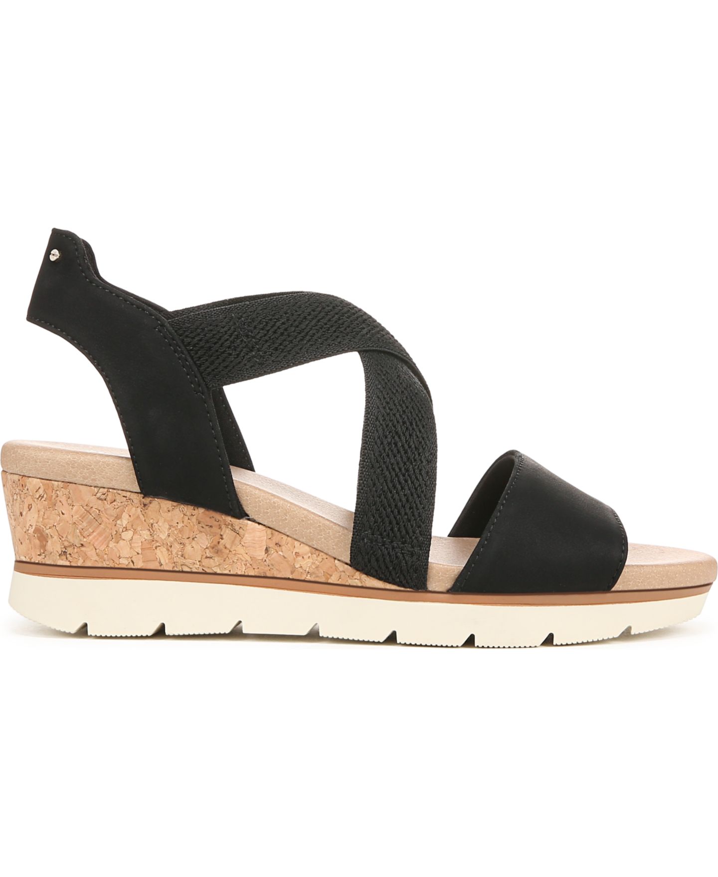 Женские сандалии Dr. Scholl's Just Cute Strappy Wedge, цвет: Чёрный — фото 2