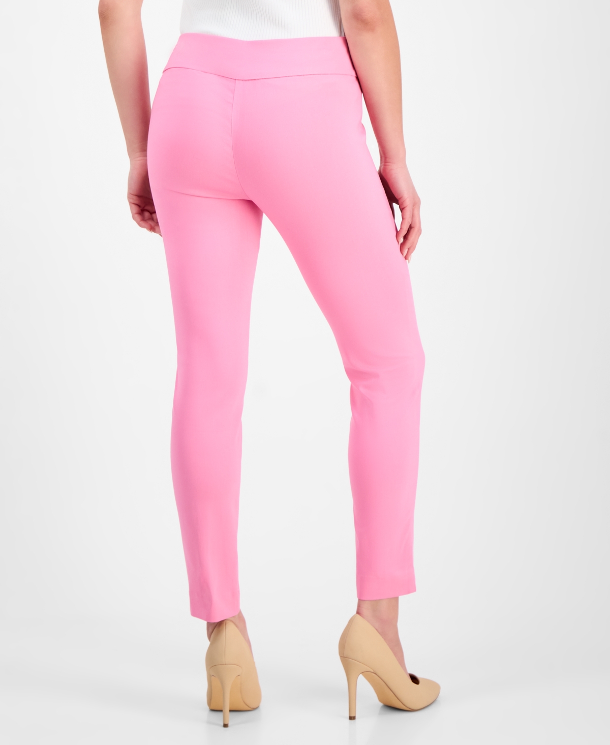 INC INTERNATIONAL CONCEPTS MID-RISE PETITE TUMMY-CONTROL SKINNY PANTS, PETITE & PETITE SHORT, CREATED FOR MACY'S 