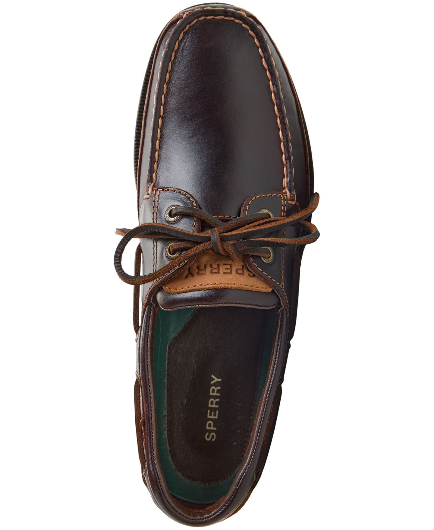 Мужские туфли Sperry Mako 2-Eye Boat, цвет: Amaretto — фото 4