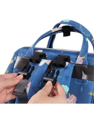 Wide Open Frame Diaper Bag Backpack