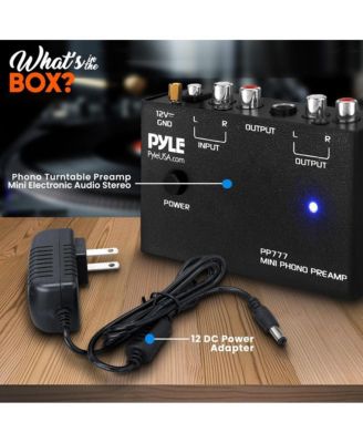 Phono Turntable Preamp with RCA Input & Low Noise Operation