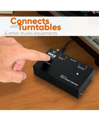 Phono Turntable Preamp with RCA Input & Low Noise Operation