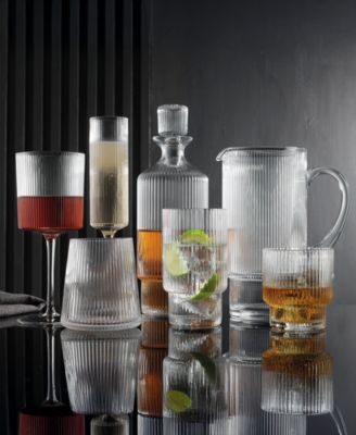 Sullivan Street Fluted Martini Glasses, Set of 4