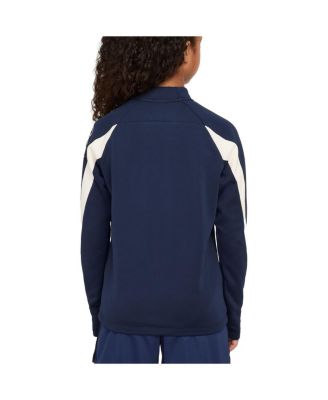 Big Boys and Girls Navy Chelsea 2024/25 Academy Drill Quarter-Zip Top