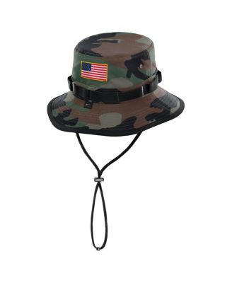 Men's Camo Alabama Crimson Tide 2024 Military Appreciation Apex Bucket Hat