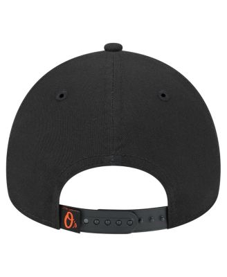 Men's Black Baltimore Orioles 9FORTY A-Frame Adjustable Hat