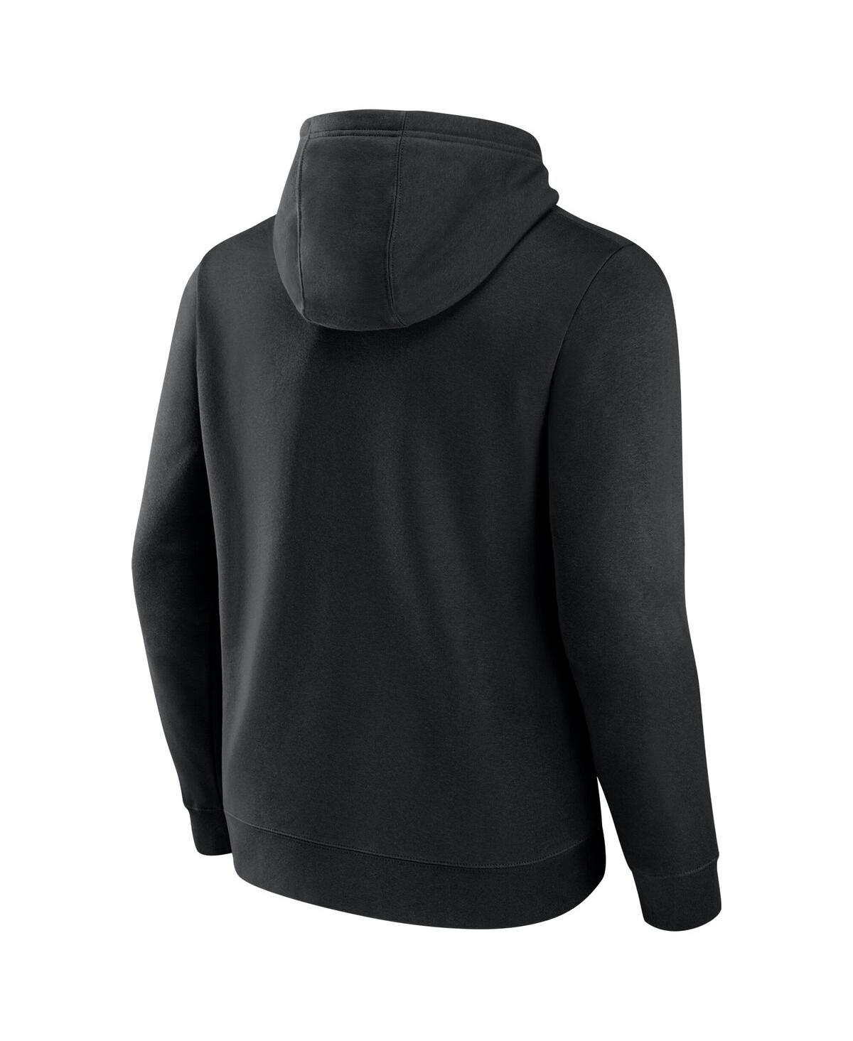 Fanatics Men's Black Los Angeles Galaxy 2024 Mls Cup Champions Locker Room Pullover Hoodie In Black