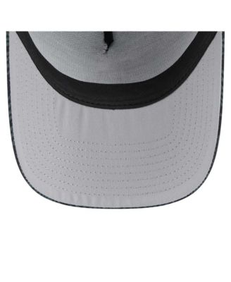 Men's Black Los Angeles Dodgers 9FORTY A-Frame Trucker Adjustable Hat