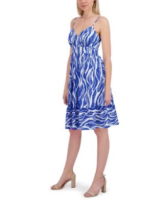 Women's Spaghetti Strap Flared Dress