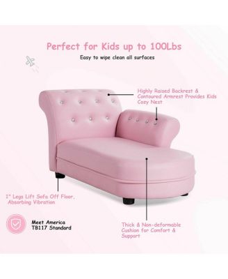 Armrest Relax Chaise Lounge Kids Sofa