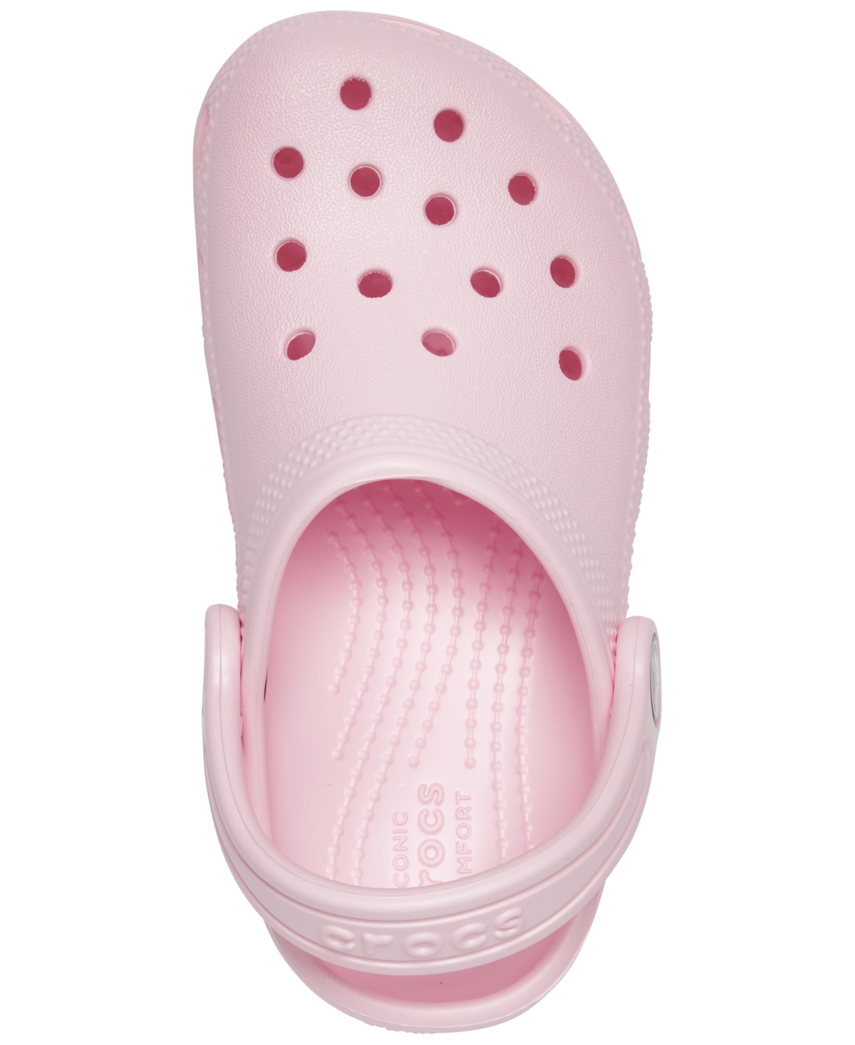 Crocs Toddler Girls Classic Clog Sandals From Finish Line In Pink Milk