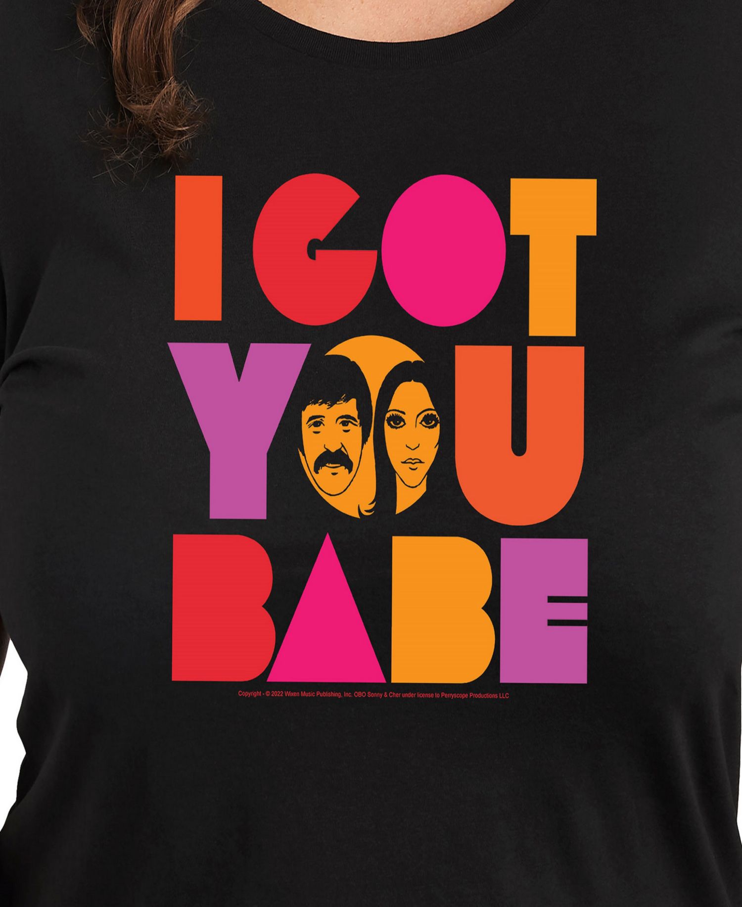 Plus Size I Got You Babe Graphic Pullover T-shirt