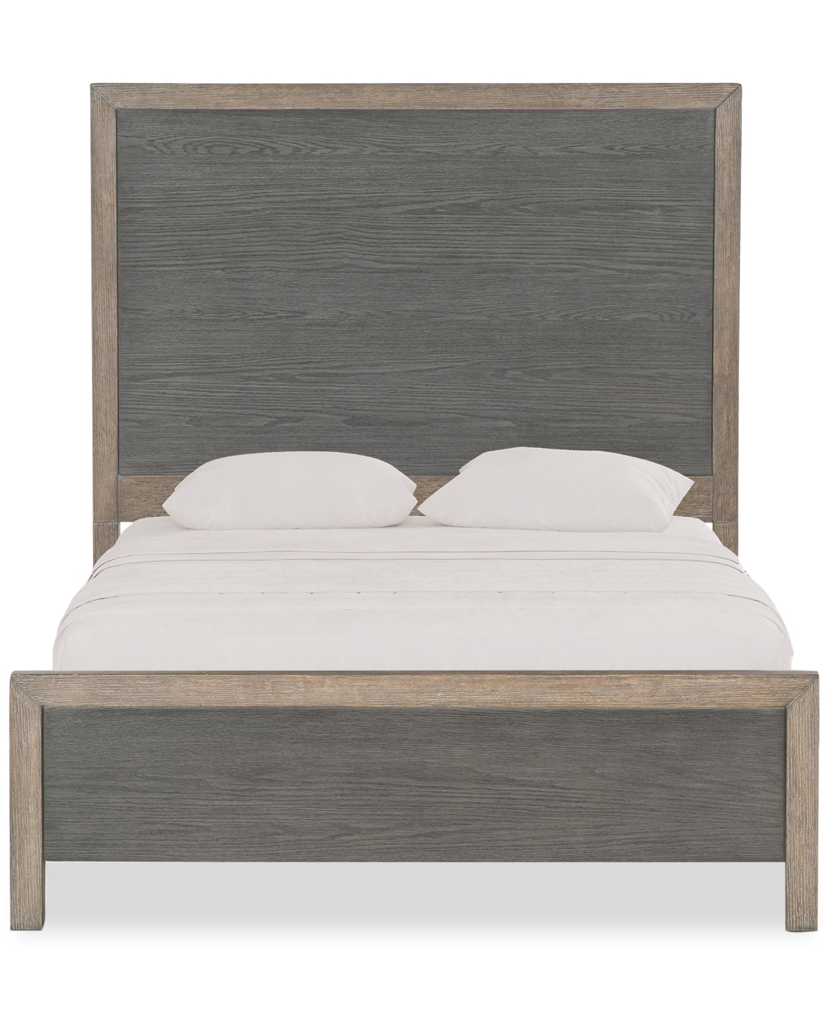 Macy's Portmore Full Panel Storage Bed (with Soft Close Drawers), Created For  In Brown