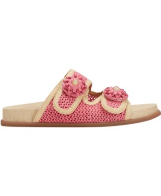 Women's Valena Woven Double Strap Flat Sandals