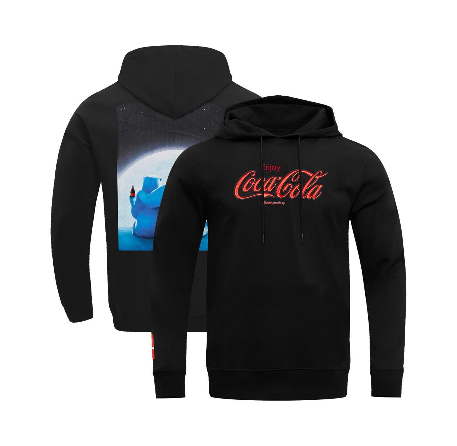 Men's Black Coca-Cola Sharing A Coke Pullover Hoodie