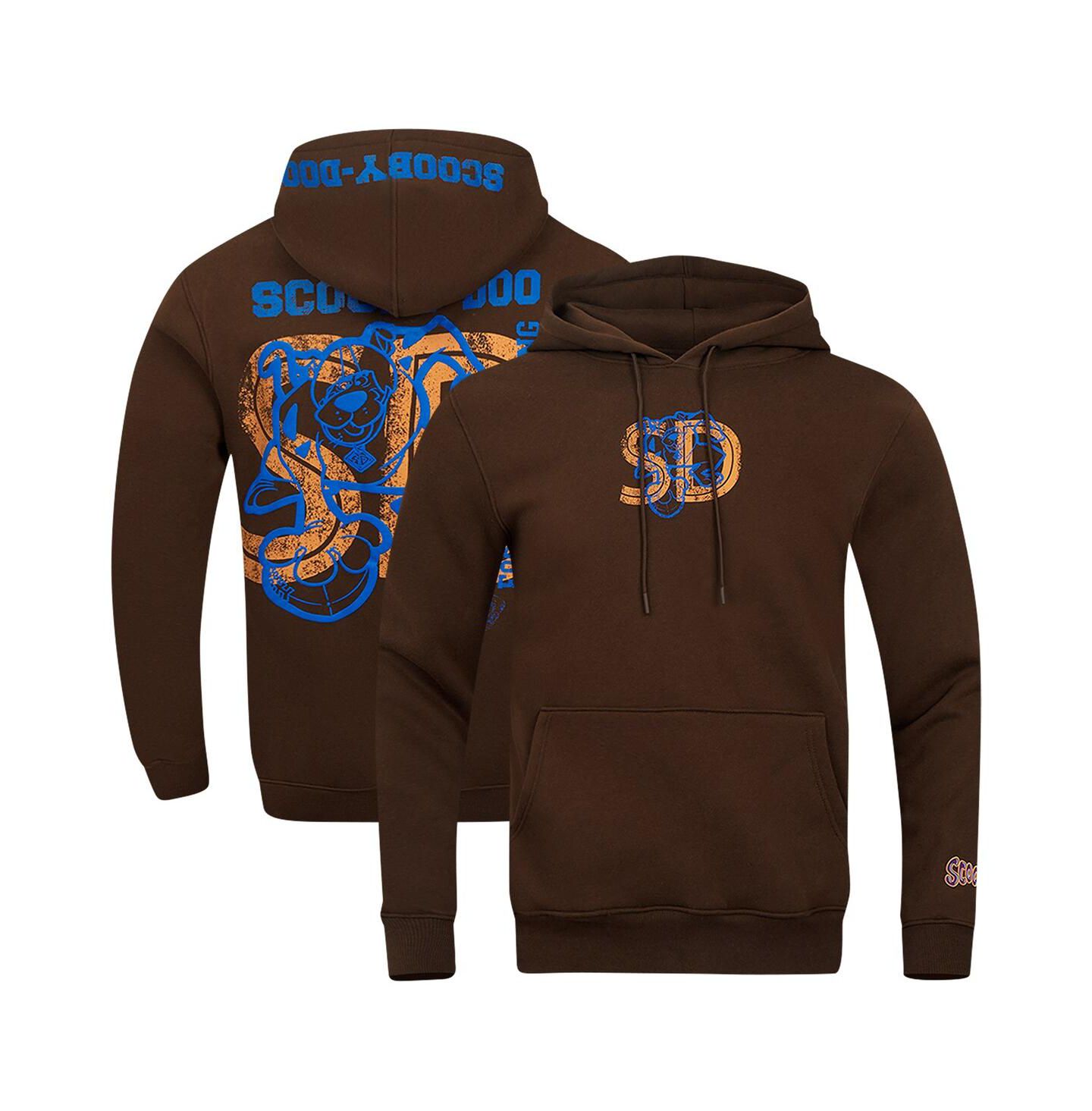 Мужское худи Freeze Max Brown Scooby-Doo Football Training Camp Pullover — фото 1