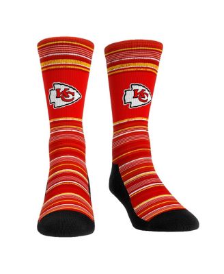 Men's Kansas City Chiefs Primary Crew Socks Boxer Briefs Combo Pack