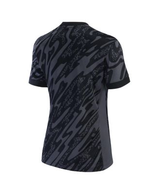 Women's Anthracite Brazil National Team 2024 Goalkeeper Replica Stadium Jersey