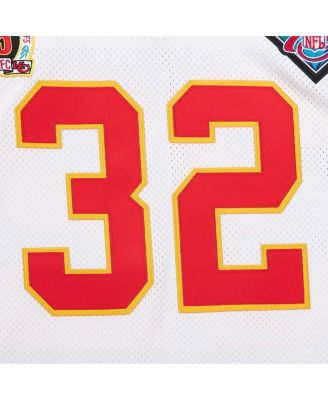 Men's Marcus Allen White Kansas City Chiefs 1994 Authentic Throwback Retired Player Jersey