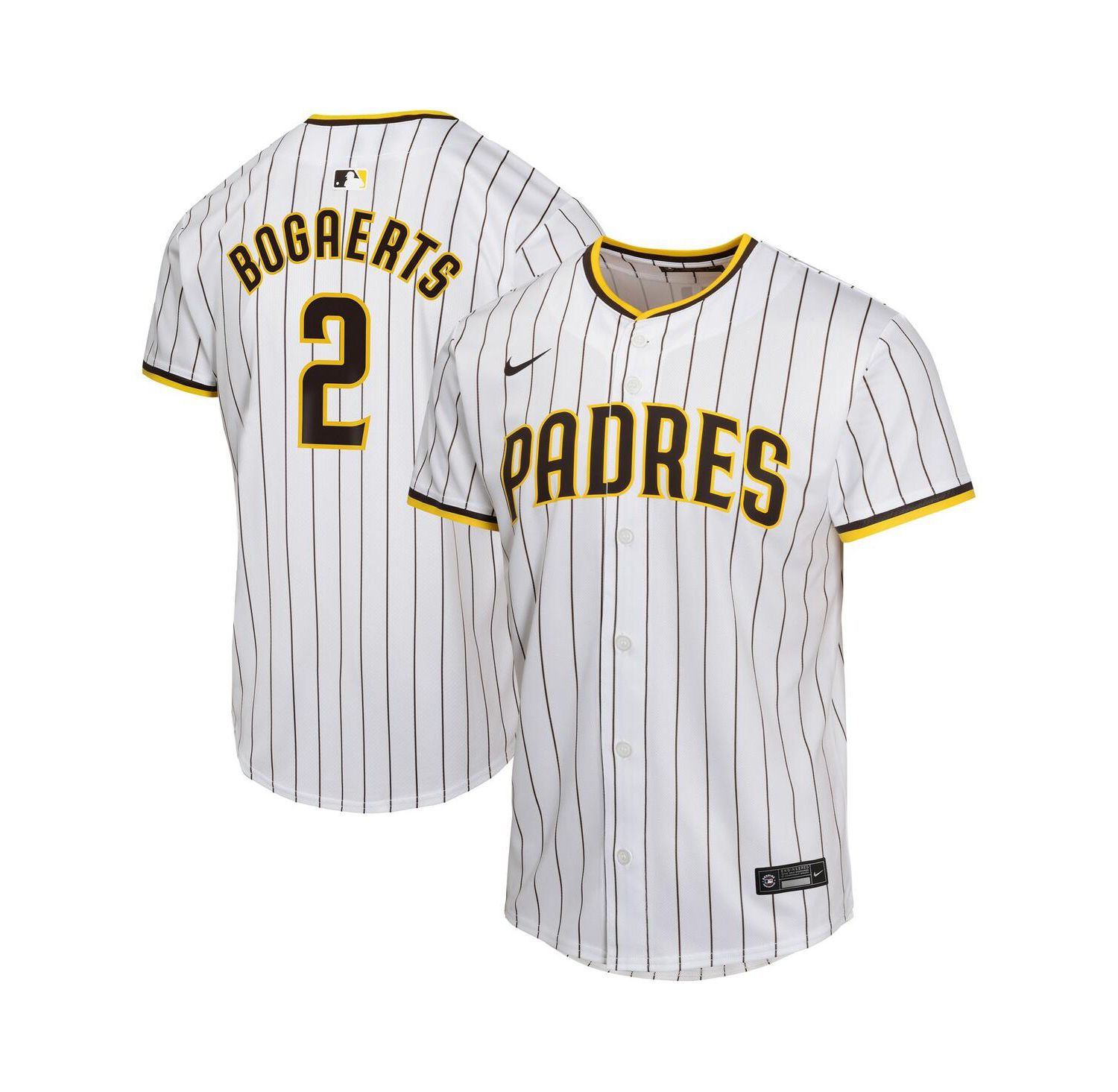 Big Boys and Girls Xander Bogaerts White San Diego Padres Home Player Game Jersey