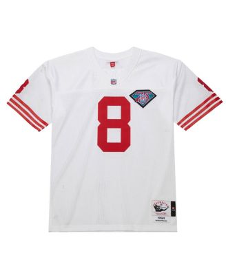 Men's Steve Young White San Francisco 49ers 1994 Authentic Throwback Retired Player Jersey