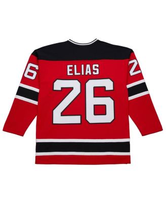 Men's Patrik Elias Red New Jersey Devils 1999-00 Power Play Jersey