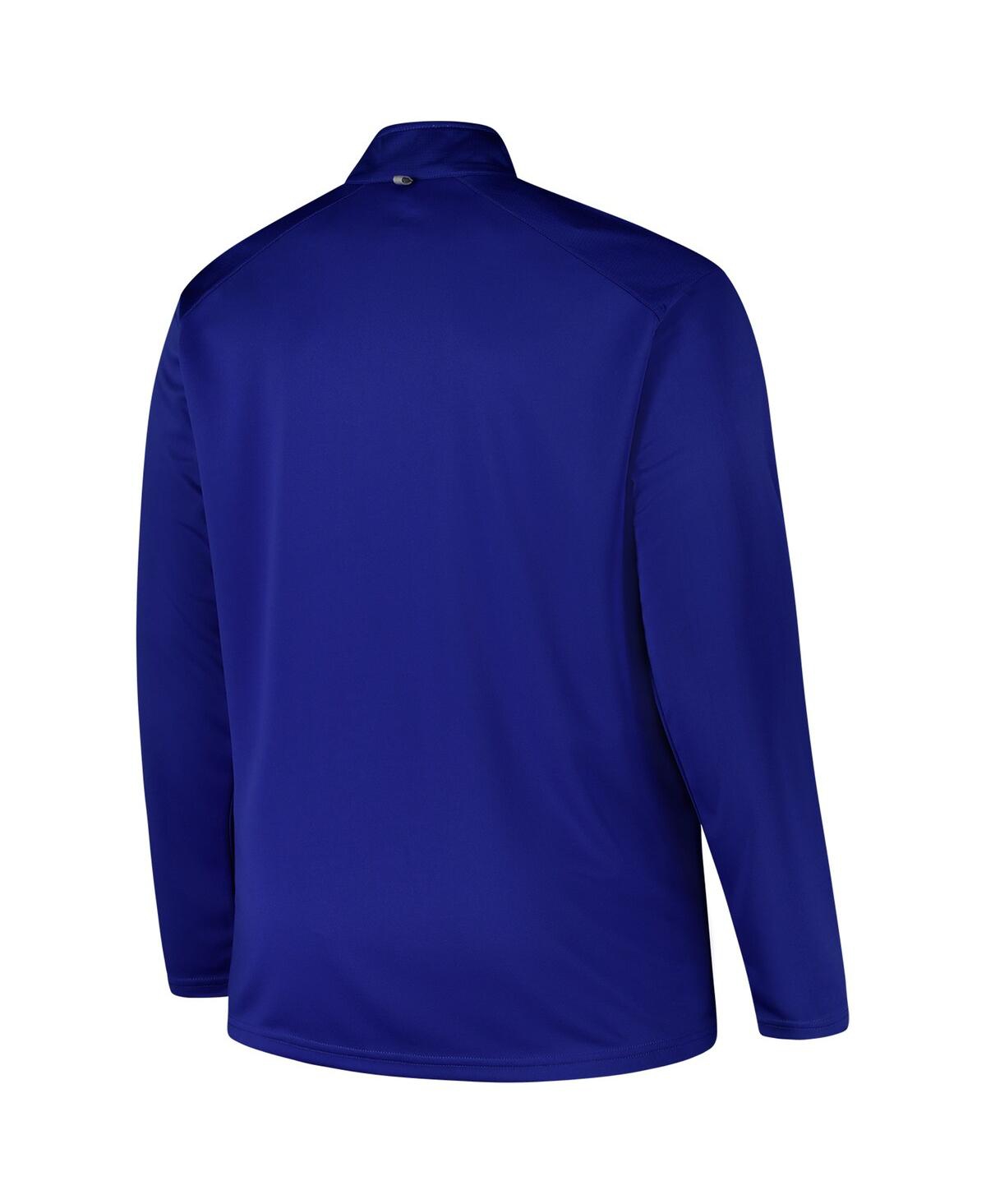 Fanatics Men's Royal Kentucky Wildcats Big Tall Defender Quarter-zip Top In Royal