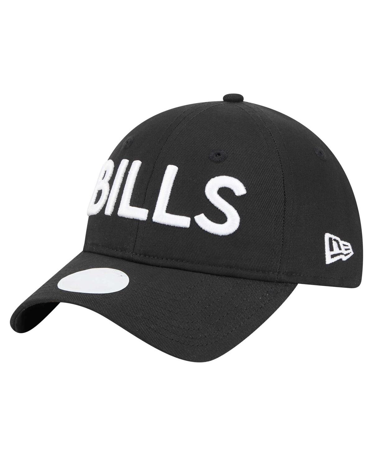 New Era Women's Black Buffalo Bills Cece 9TWENTY Adjustable Hat