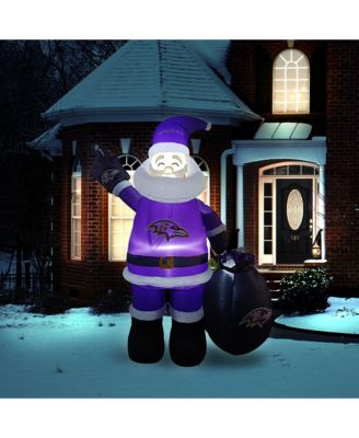 Baltimore Ravens 7' Inflatable Santa
