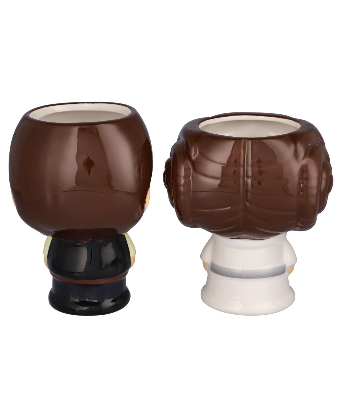 Geeki Tikis Princess Leia Han Solo Star Wars Jerrod Maruyama 16oz. Cupful Of Cute Han Leia Figural 2-pack Mug Gi In No Color
