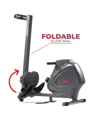 Smart Multifunction Magnetic Rowing Machine, Smart Rower with SunnyFit App Enhanced Bluetooth Connectivity