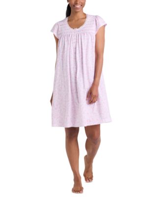 Women's Printed Pintucked Nightgown