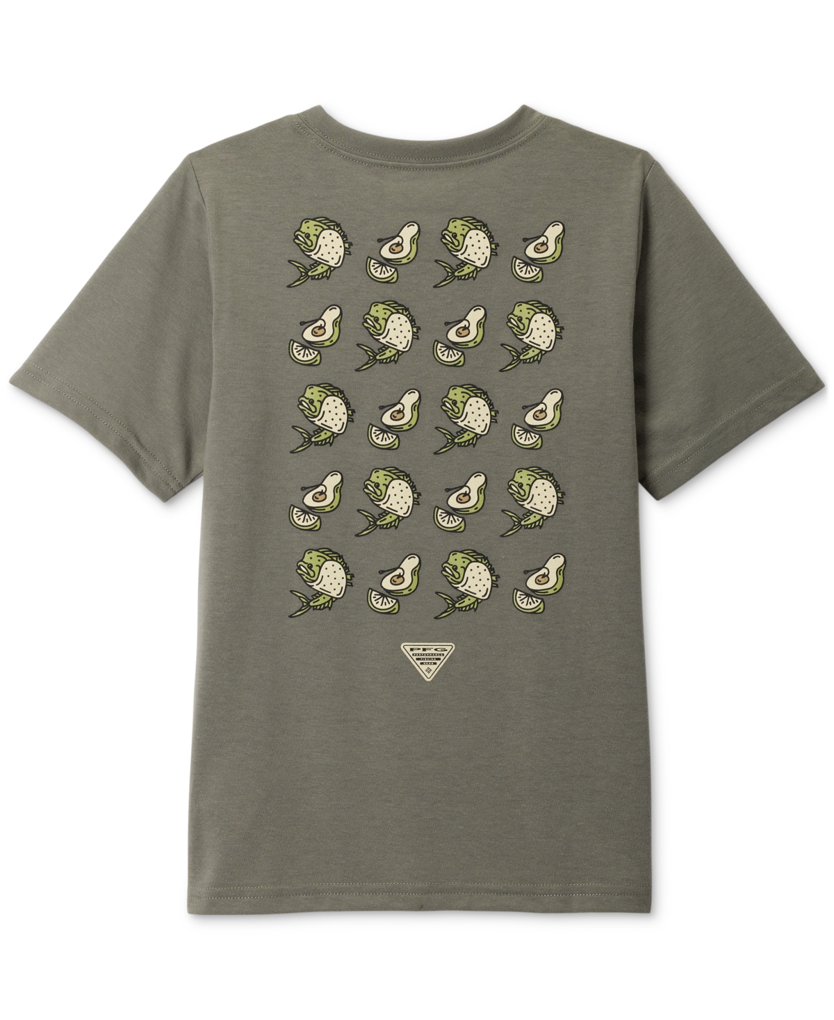 Columbia Big Boys Pfg Short-sleeve Graphic T-shirt In Cypress,p