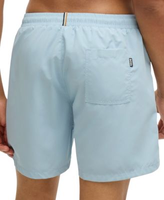 Men's Logo Print Swim Shorts