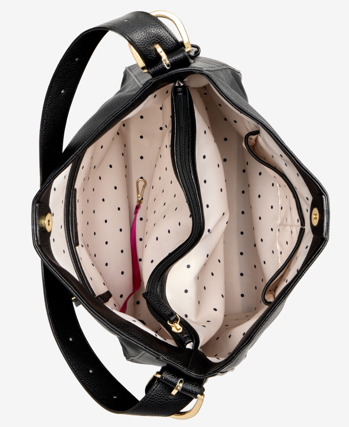 On 34th Somynn Solid Large Handbag, Exclusively At Macy's In Black