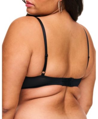 Esmay Women's Plus-Size Unlined Plunge Bra