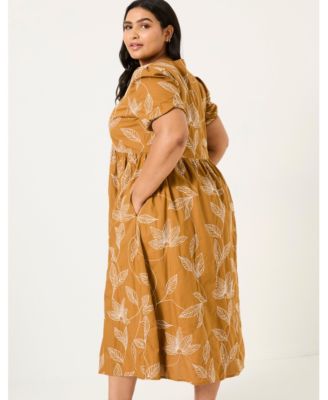 Plus Size Remi Detail Midi Dress