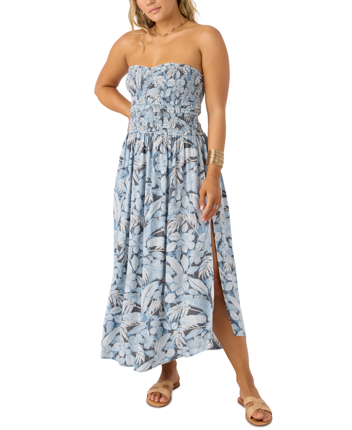 O'neill Juniors' Devyn Midi Dress In Slate