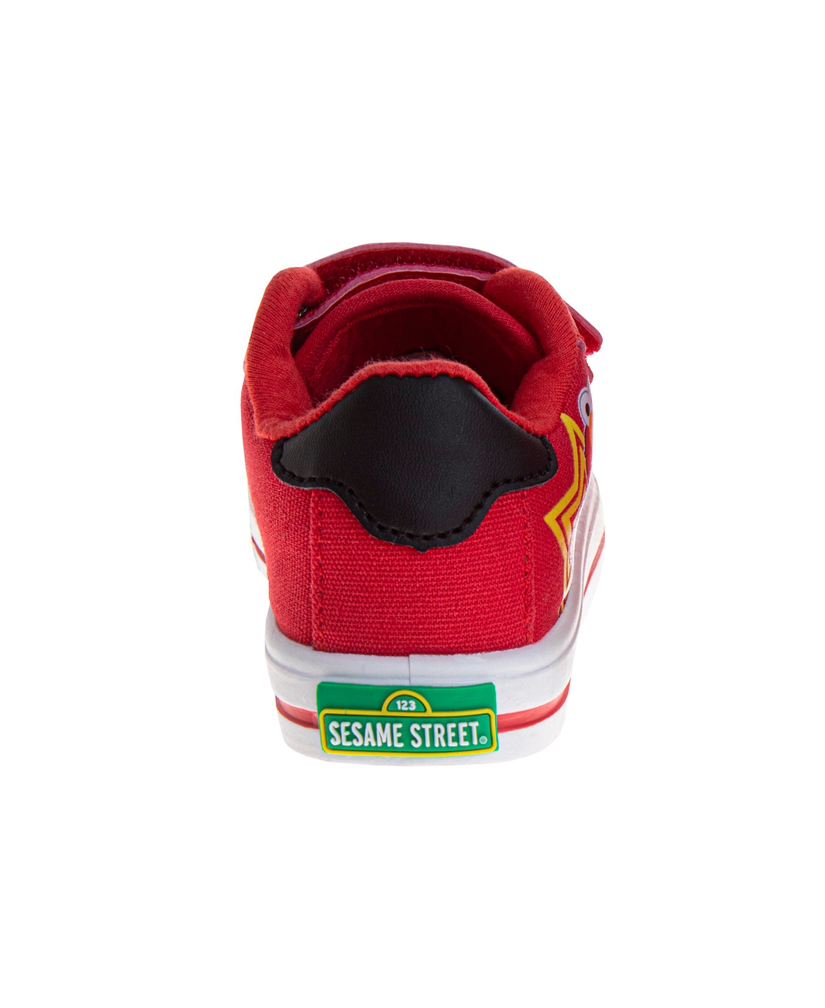 Sesame Street Toddler And Little Kids Happy Elmo Casual Sneakers In Red