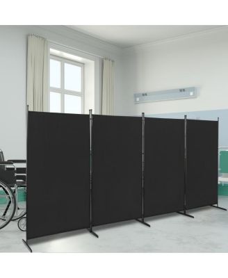 Carbon Steel Frame Foldable Screen for Privacy and Versatile Room Partition